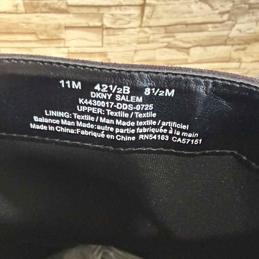 DKNY Women's SALEM 11 Dark Brown Suede Heeled Boots - Picture 8 of 11